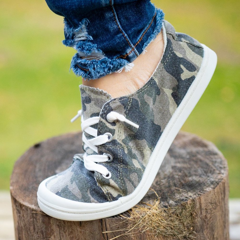 Camo Girl Sneakers